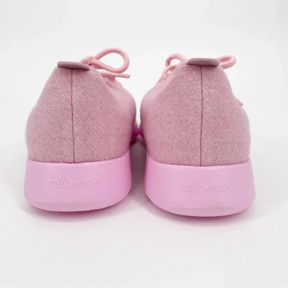 Allbirds Girls Smallbirds Wool Runner Sneakers Pink Shoes Kids - Picture 10 of 12